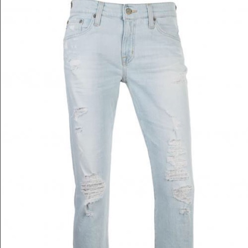 AG Jeans ex-boyfriend light rinse denim
